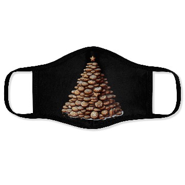 Discover Gingerbread Christmas Tree - Festive Gifts Face Masks