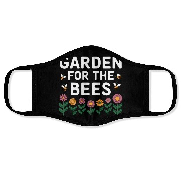 Discover Bee-Friendly Gardener Pollinator Garden and Save Face Masks