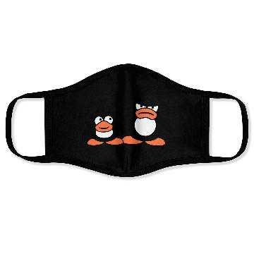 Discover Penguin Two Friends 2 Team Big Brother Angry Crew Face Masks