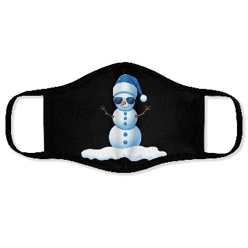 Discover Cute Little Cool Snowman Face Masks