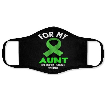 Discover Non-Hodgkin Lymphoma Awareness For My Aunt Face Masks
