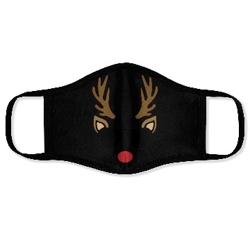 Discover Reindeer and Sunglasses, Christmas Face Masks