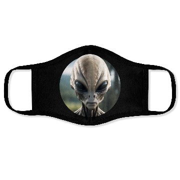 Discover Grey Alien Face Masks