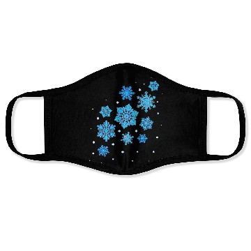 Discover snowflakes Face Masks