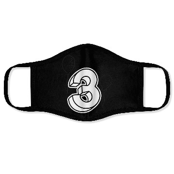 Discover Coloring Face Masks: Number 3 – Creative Birthday Fun