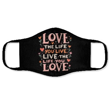 Discover Love the Life Face Masks