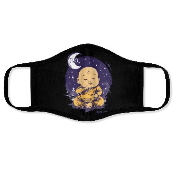 Discover Sleepy Baby Buddha with Moon and Stars Face Masks