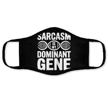 Discover Sarcastic Genealogy DNA Test Genetics Biologist Face Masks