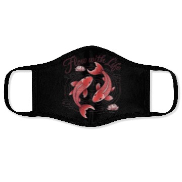 Discover Koi Fish Flow With Life Face Masks