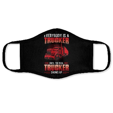 Discover Truck Driver Collection Face Masks