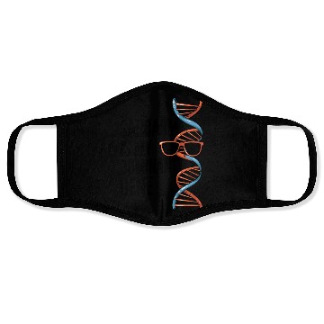 Discover Sarcastic Genealogy DNA Test Genetics Biologist Face Masks