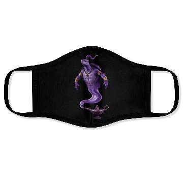 Discover Mystic Turtle Genie - Wishes and Wisdom Face Masks