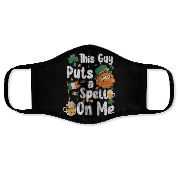 Discover Ireland Beer Tourism Flag Face Masks