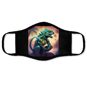 Discover Mutant Lizard Man Face Masks