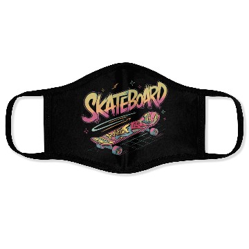 Discover Skateboard Culture Face Masks