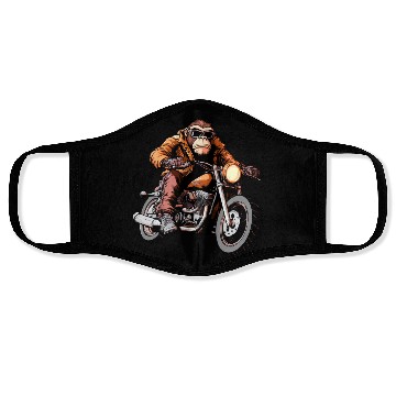 Discover Monkey Motorcyclist / Motorcycle Monkey Face Masks
