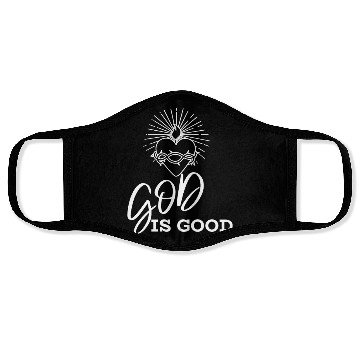 Discover God is good Face Masks
