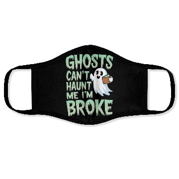Discover Paranormal Comedy Funny Ghost Humor Lighthearted Face Masks