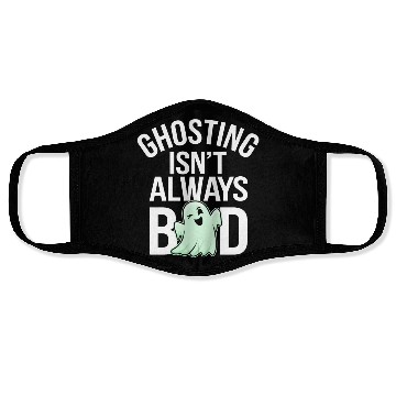 Discover Paranormal Comedy Funny Ghost Humor Lighthearted Face Masks