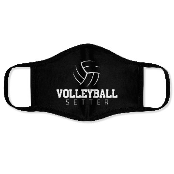 Discover Volleyball Setter Face Masks