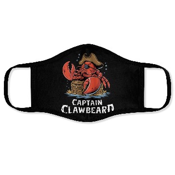 Discover Pirate Lobster Face Masks