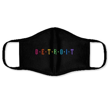 Discover Detroit Pride Face Masks