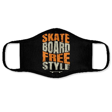 Discover Skateboard Freestyle Face Masks