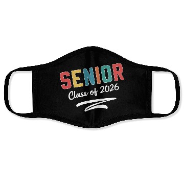 Discover Senior Class of 2026 Graduation Senior Face Masks