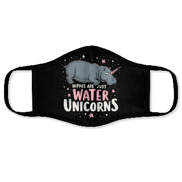 Discover Hippo Humor Sarcastic Quotes Funny Wildlife Face Masks