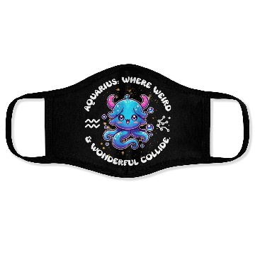 Discover Aquarius: Where Weird and Wonderful Collide Zodiac Face Masks
