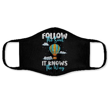 Discover Balloon Height Adventure Balloon Sport Face Masks