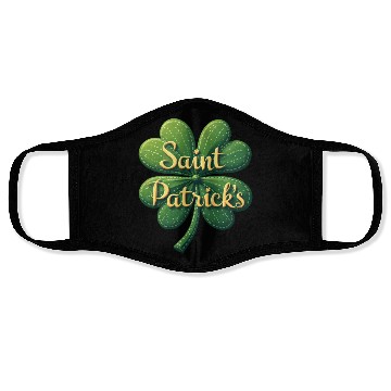 Discover Saint Patrick’s Day Four-Leaf Charm Face Masks