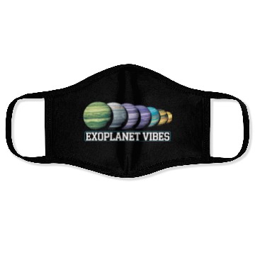 Discover Exoplanet Universe Space Astronomer Astronomy Face Masks
