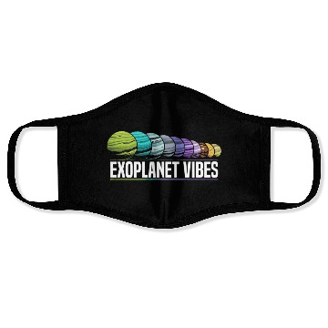 Discover Exoplanet Universe Space Astronomer Astronomy Face Masks