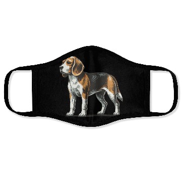 Discover Beagle Face Masks