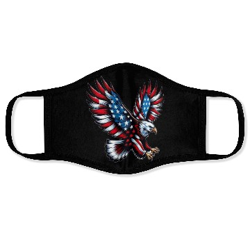 Discover USA American Eagle Face Masks
