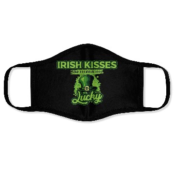 Discover Irish Kisses Make Everyday Feel Lucky St Patricks Face Masks