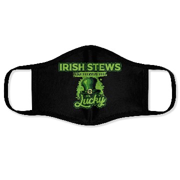 Discover Irish Stews Make Everyday Feel Lucky St Patricks Face Masks