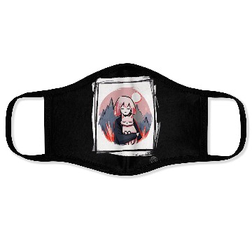 Discover Girl with a Cat Face Masks