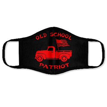 Discover Old School Patriot Flag LIKE US ON FB #USAPatriot Face Masks