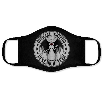 Discover Cryptid Research Team | Cryptids Flatwoods Monster Face Masks