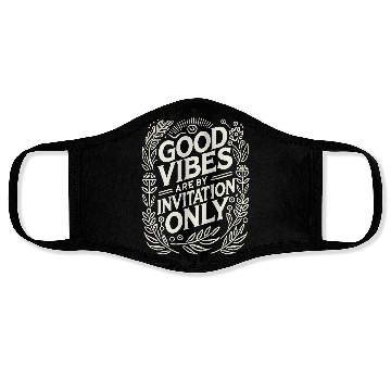 Discover GV Are By Invitation Only Face Masks