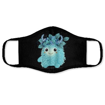 Discover Cute Blueberry Monster - Fruity and Playful Face Masks