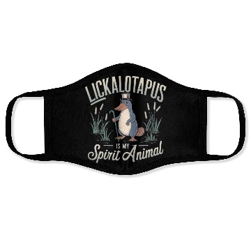 Discover Lickalotopus: The Platypus Spirit Face Masks