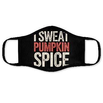 Discover I Sweat Pumpkin Spice 4 Face Masks