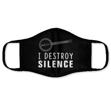 Discover Banjo guitar player Face Masks