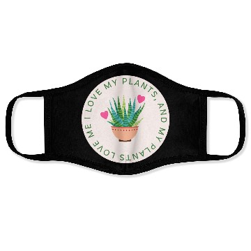 Discover Love is in the Air (Plants) Face Masks