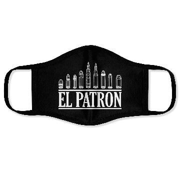 Discover El Patrón - Bullets, white Face Masks