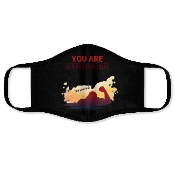 Discover Stronger Together Face Masks