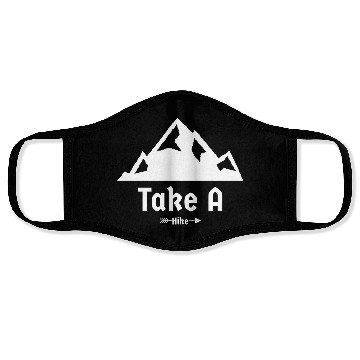 Discover Take a Hike – Mountain Hike Adventure Face Masks Face Masks